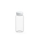 Trinkflasche Refresh klar-transparent 0,4 l - transparent/weiß